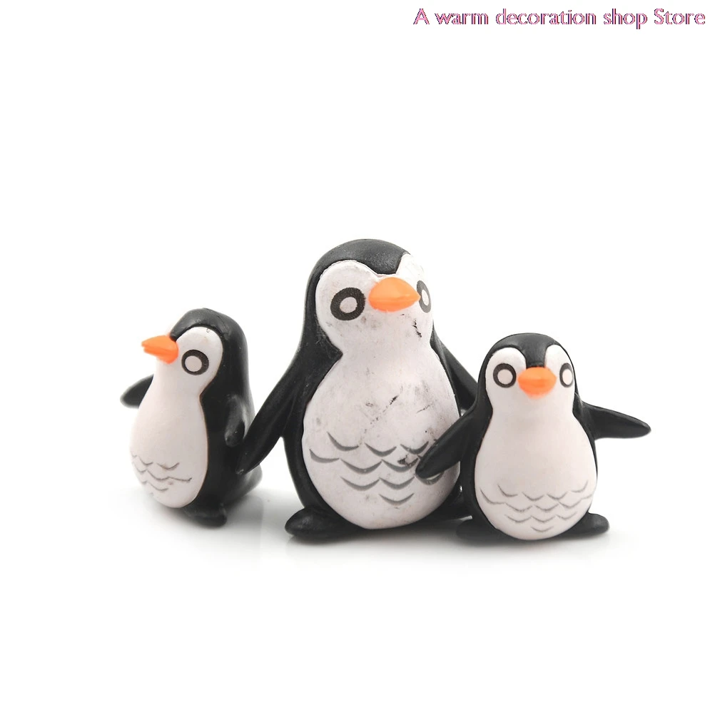 5tk/palju DIY Crafts Mini Talvel Pingviin Kääbus Figuriin Jõulud Arvud Haldjas Aias Päkapikke Sambla Terrariums Teenetemärgi