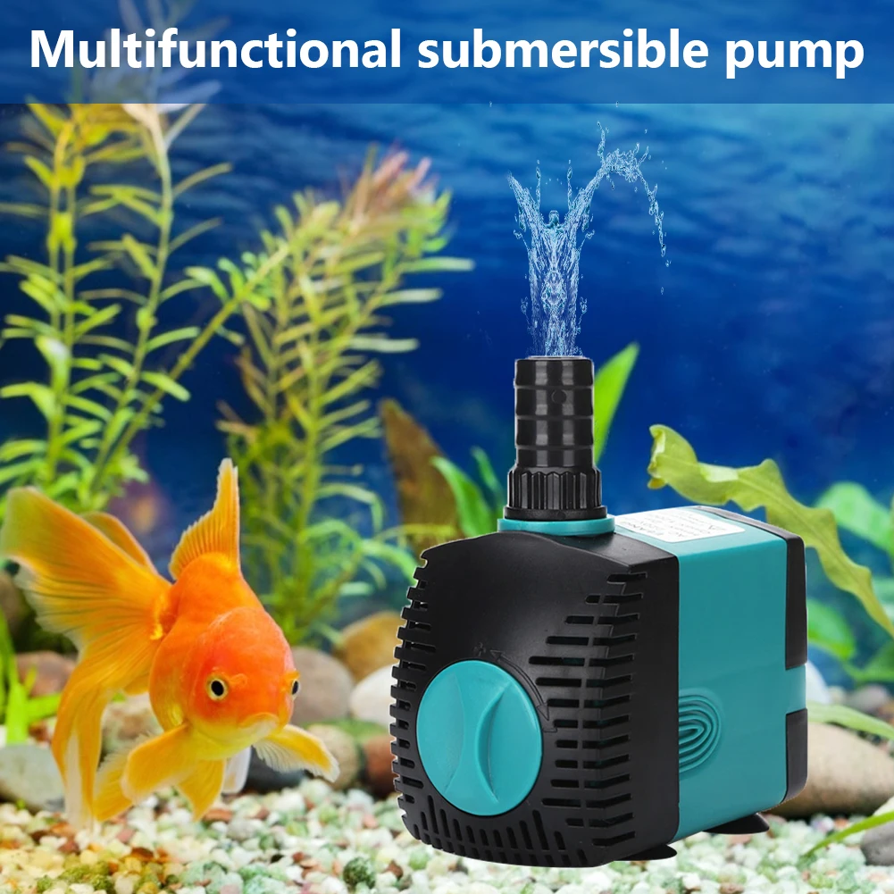 Akvaariumi vee pump Ultra-Vaikne Sukeldatavad Purskkaevu Pump, Filter Kala Tiik vesi pumba purskkaev 220-240v 3/6/10/15/25W