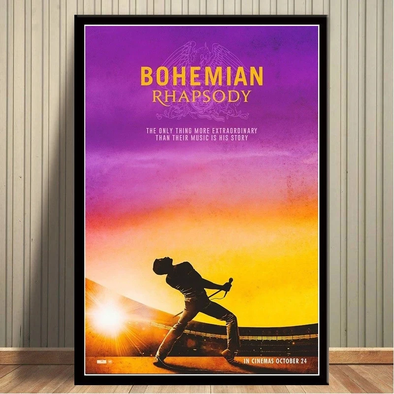 Bohemian Rhapsody Kuninganna Plakatid ja Pildid Music Movie Lõuend Maalid Seina Art Pilte elutuba Home Decor Cuadros