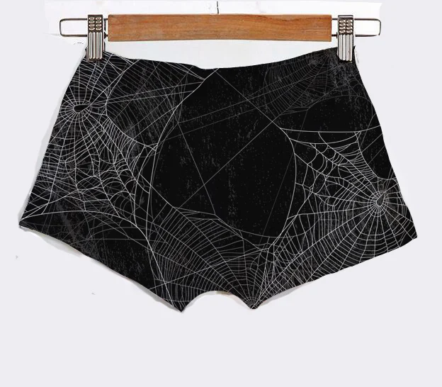 Custom Made Luua Oma Disaini Spiderweb Suvel lühikesed püksid naiste Sooja lühikesed Püksid 4XL 5XL