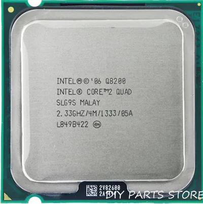 Intel Core 2 Quad Q8200 2.33 GHz Quad-Core CPU Protsessori 4M 95W 1333 LGA 775 katsetada töötab