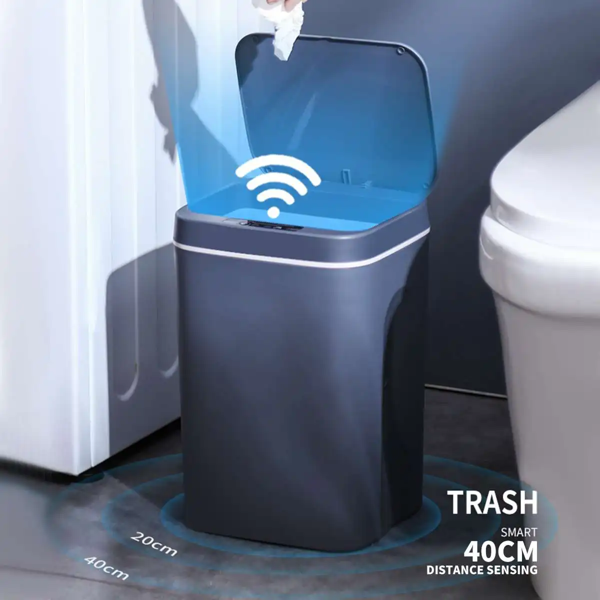 Intelligentne Prügikasti Automaatne Tulede Dustbin Smart Andurid Elektrilised Jäätmete Konteinerisse Kodus Prügi Võimalik, Köök, Vannituba Prügi
