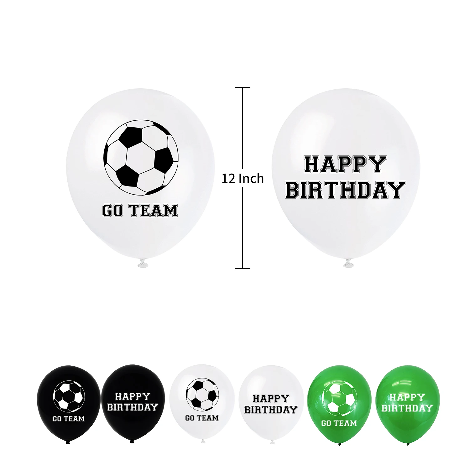 Jalgpalli Teema Sünnipäeva Asjade Latex Balloon 