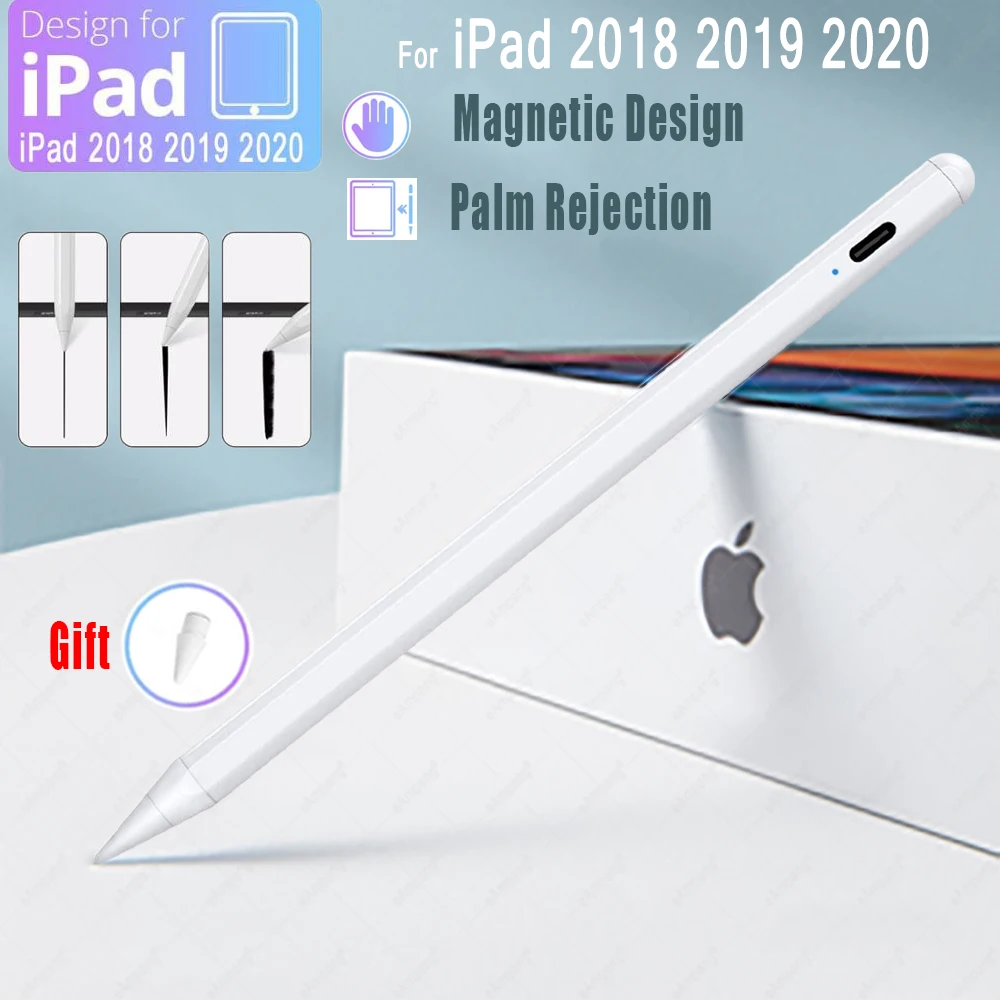 Kalle Rõhk puutepliiats Apple iPad Pliiats Pro 11 Air 4 10.9 12.9 2020 10.2 7 8 8. Põlvkonna Palm Tagasilükkamise Puutetundlik Pliiats