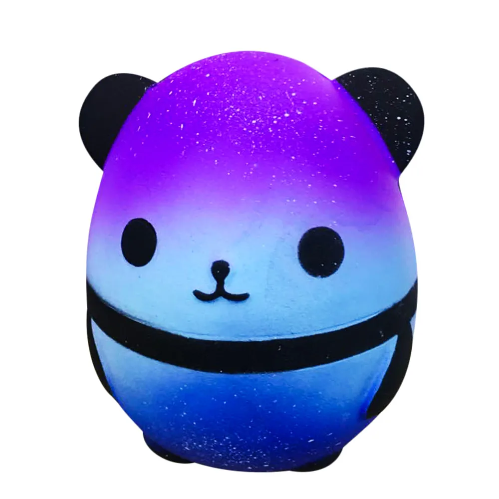 Kawaii Jumbo Galaxy Panda Squishy Aeglaselt Tõusev Kids Mänguasi Koguda Nukk Stress Relief AntiStress Fidget Mänguasi Kingitused 2021