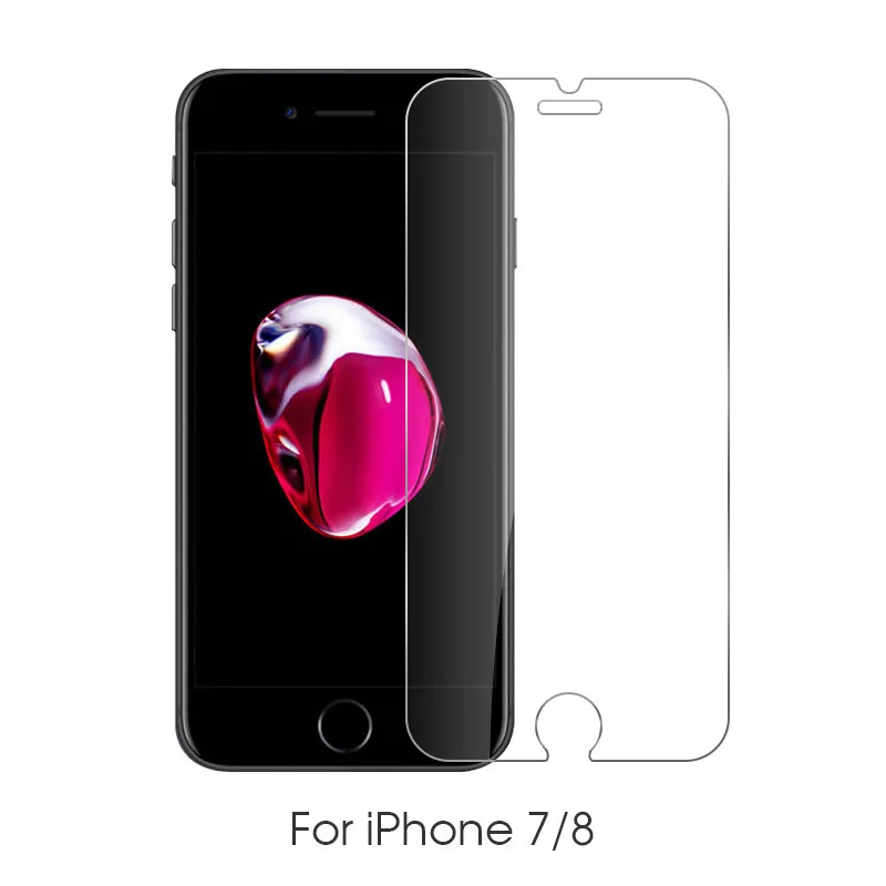 Kehtivad apple iphoneX karastatud klaas membraani pluss 7/8 hd mobiiltelefoni kaitsekile lamineerimine plahvatus-tõend membraan