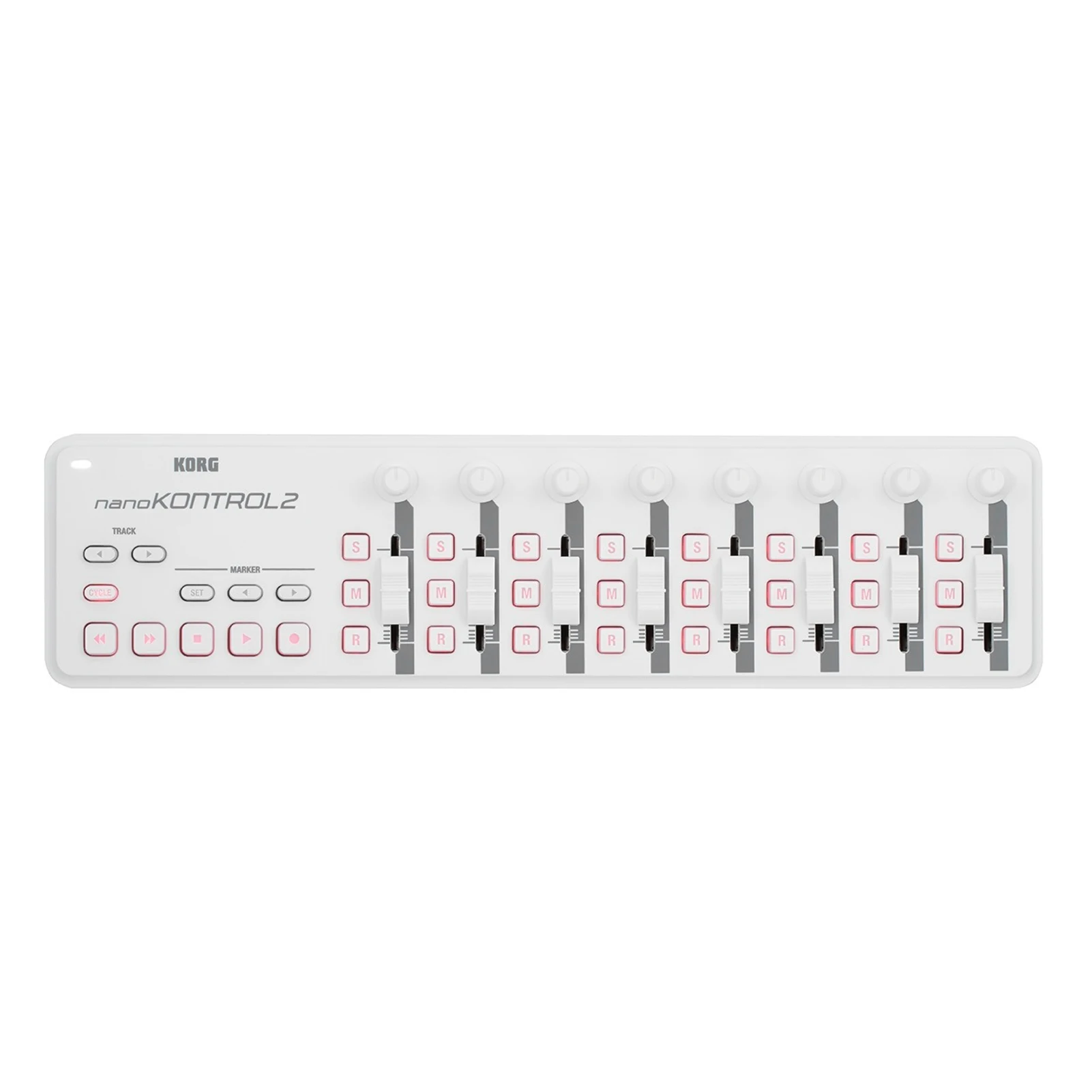 KORG nano KONTROL2 Slim-Line USB-Kontrolleri Kaasaskantav MIDI Control Surface USB Kaabel