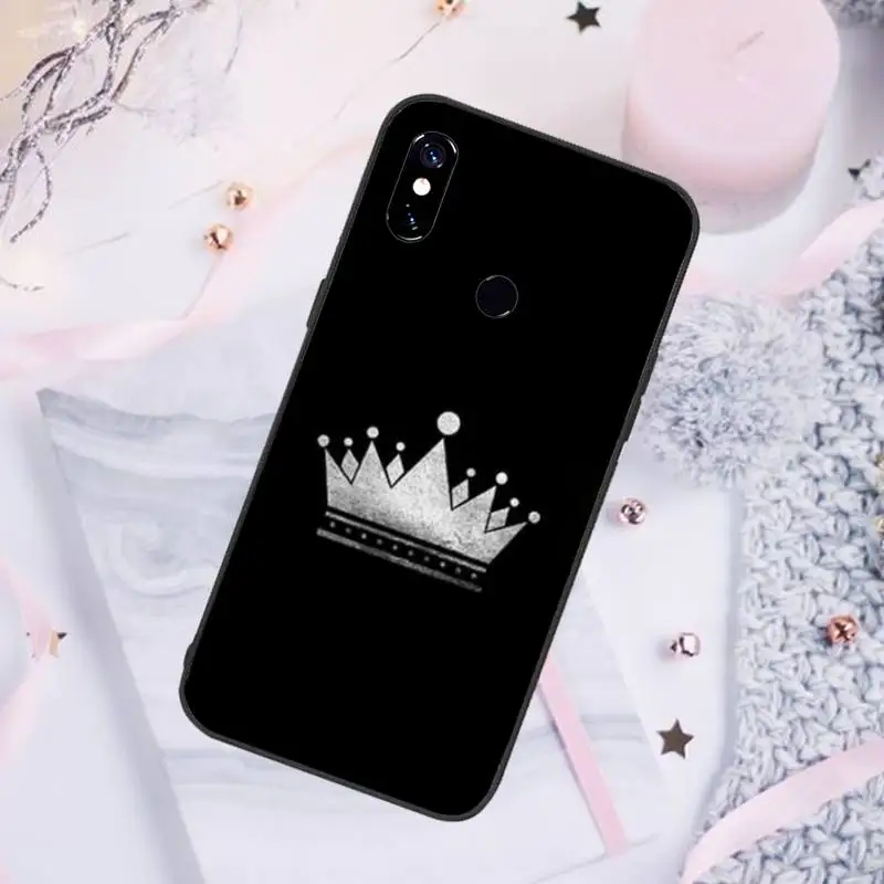Kuningas, Kuninganna Kroon Telefoni Puhul Xiaomi Redmi märkus 7 8 9 pro 8T 9S Mi Lisa 10 Lite pro