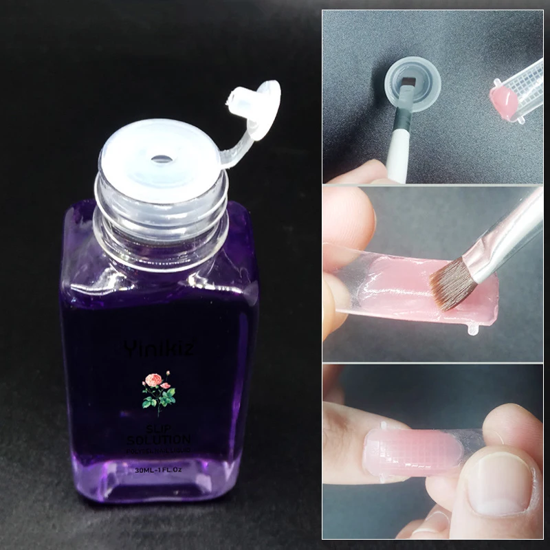 Küünte vahend, kiire pikendamine geel Küünte Nail Art Geel Kiiresti laiendada glue gel anti-liim, kristall liim