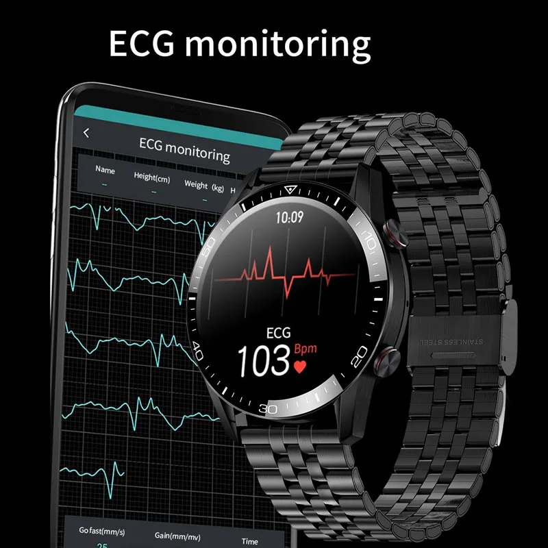 LIGE Uus Meeste Smart watch Südame löögisagedus, vererõhk IP68 veekindel sport Fitness vaadata Luxury Smart watch mees iOS Android