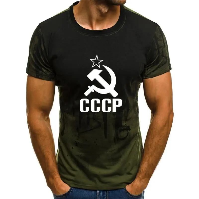 Meeste T-Särk Suvel CCCP vene 3d T-Särgid Meestele NSV liidu Nõukogude Liiduga Mees Lühikesed varrukad Tshirt Moskva Mens Tees O Kaela Topid riided