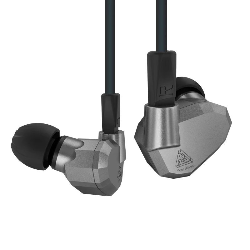 MS ZS5 Hübriid Kõrvaklapid 2DD+2BA Dünaamiline Tasakaalustatud Armatuuri Sport Kõrvaklapid Müra-Isoleerivad Kõrva Peakomplekt HiFi Muusika Earbuds