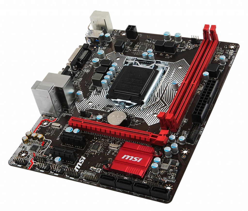 MSI H110M PRO-D Lauaarvuti emaplaadi LGA 1151/DDR4 Intel H110 toetab 6/7 SATA III Algne Kasutatud emaplaadi komplekt
