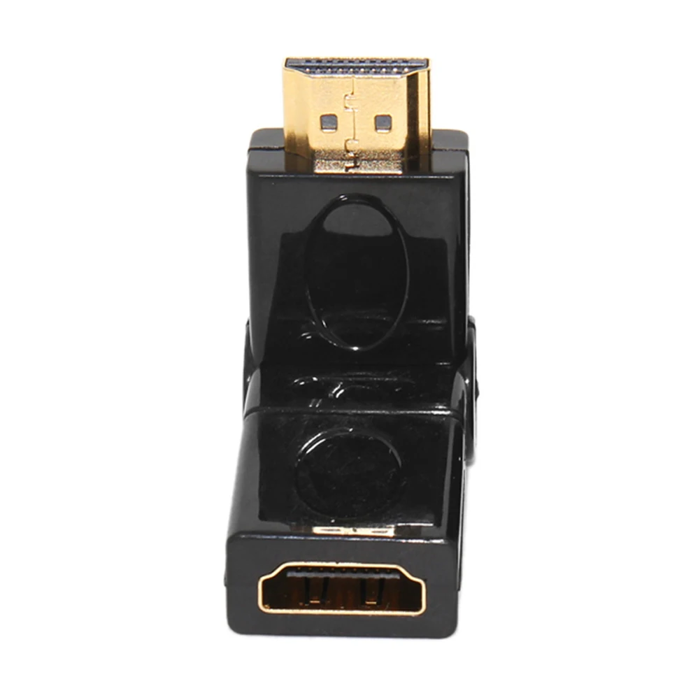 Müügiks Kõik-umbes 360 Kraadise Pöörde Pöörlev 4K 3D HDMI Male To HDMI Female Reguleeritav Kaabel Adapter Converter Pistik Anti Painutada