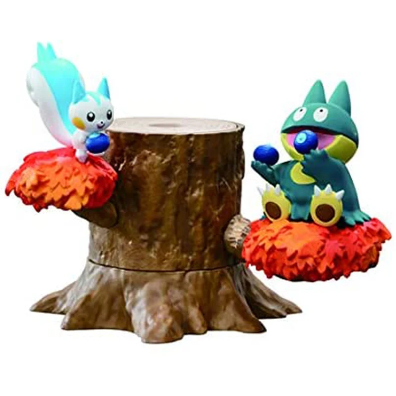 Pokemon pikachu Ninetales Greninja Cyndaquil Eevee kuhjuma Metsa Vol 5 Hõõguv Punane Pärastlõunal anime tegevus mänguasi näitajad mudel