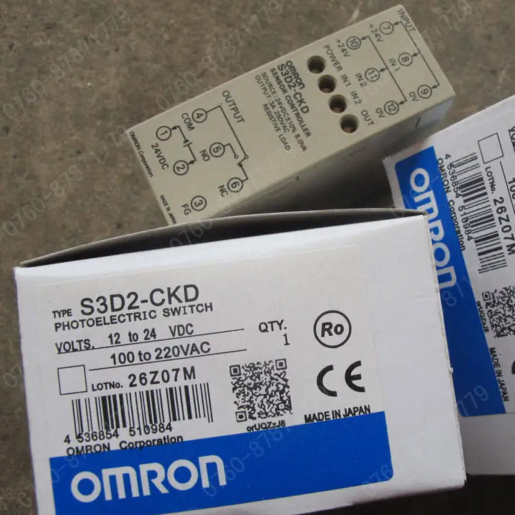 S3D2-CKD 24VDC 8.0 VA Jaapan OMRON Omron andur võimendi kontroller
