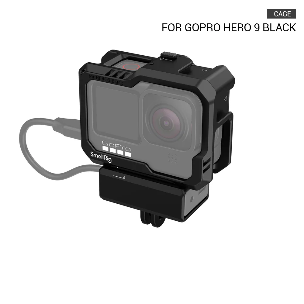 SmallRig Must Täis Action Kaamera Puuris GoPro HERO9 3083
