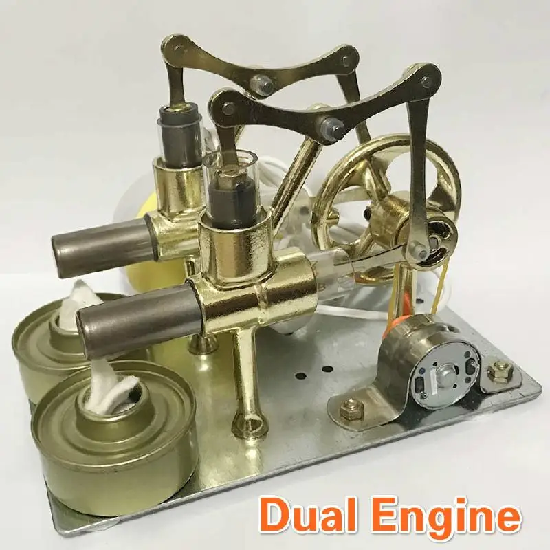 Stirling Mootor Tasakaalu Mootori Motor Mudel Soojust Auru Haridus-Diy Mudel Käsitöö Discovery Vahelduvvoolugeneraatori Koolitarbed Tarvikud