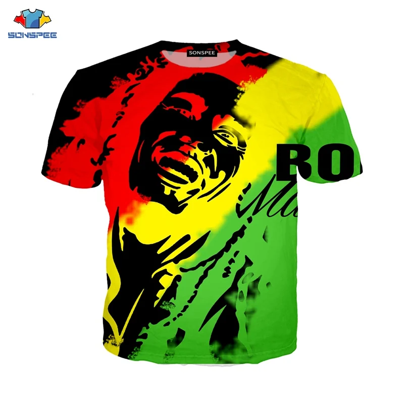 Super Rock-Laulja Bob Marley Töötab Särk Meeste T-Särk Bob Marley Laste T-Särk Compression Särk jõusaal Fitness Dressipluus