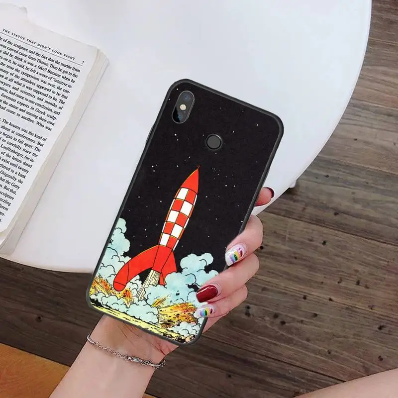The Adventures of Tintin Ameerika koomiks Telefoni Puhul Xiaomi Redmi märkus 7 8 9 t k30 max3 9 s 10 pro lite