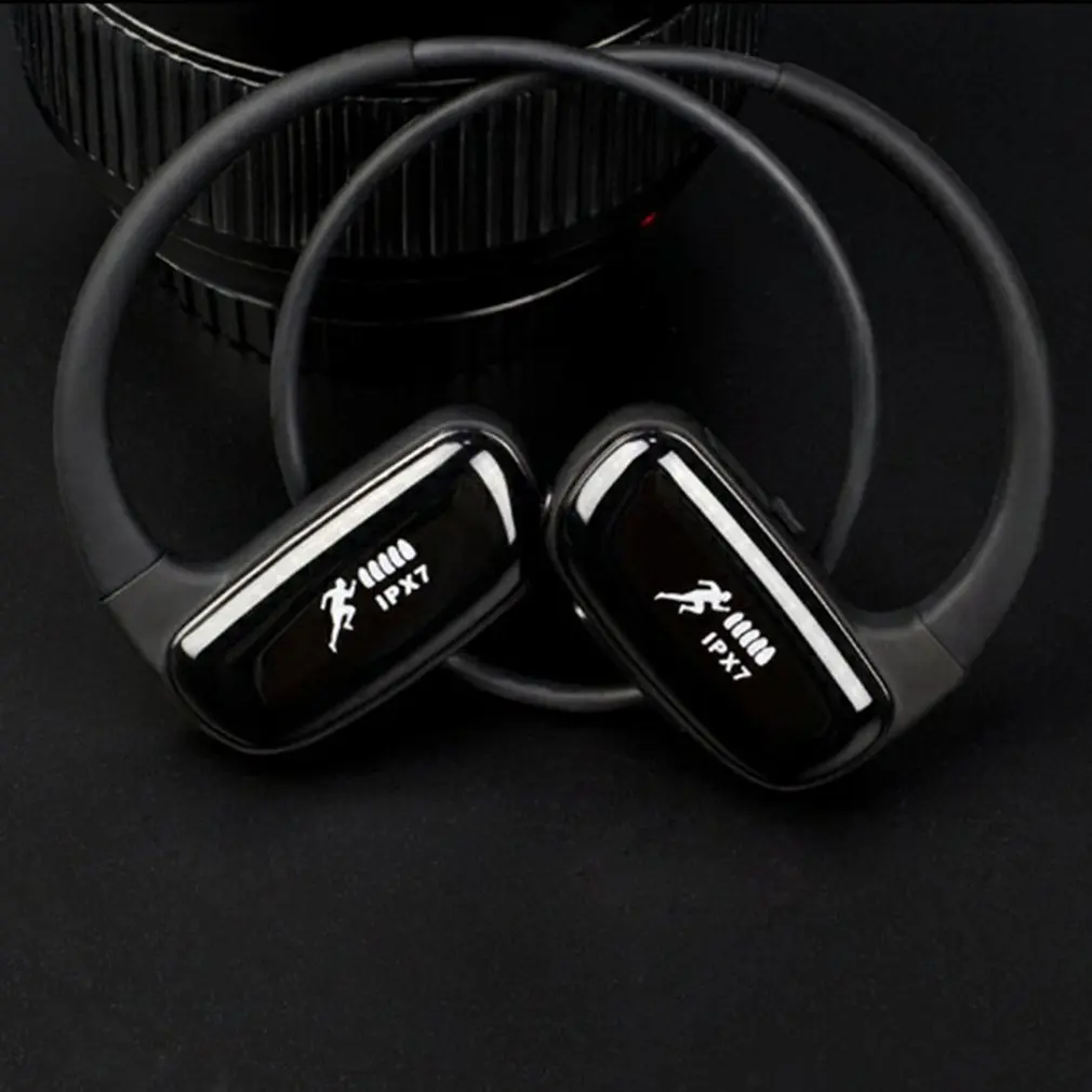 Traadita Bluetooth-Kõrvaklapid IPX7 Veekindel Peakomplekt Sport Kõrvaklapid Töötab Ujuda Peakomplekt koos Mikrofoniga iPhone Xiaomi Huawei