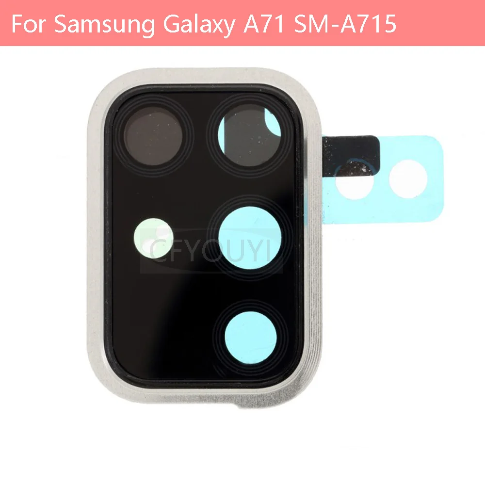Uus Tagumine Kaamera Objektiiv Klaasist Kate Samsung Galaxy A71 SM-A715F A715