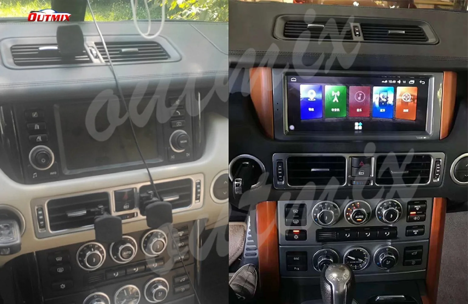Vahemiku Rover Vogue L322 RR 3.0 V8 4.2 4.4 3.6 5.0 Auto NAVI-Multimeedia Mängija, Raadio ja Stereo GPS Navigation CarPlay 360 BirdView